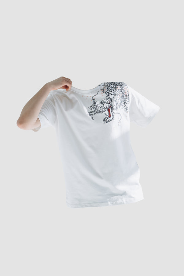 T-shirt “White dragon”