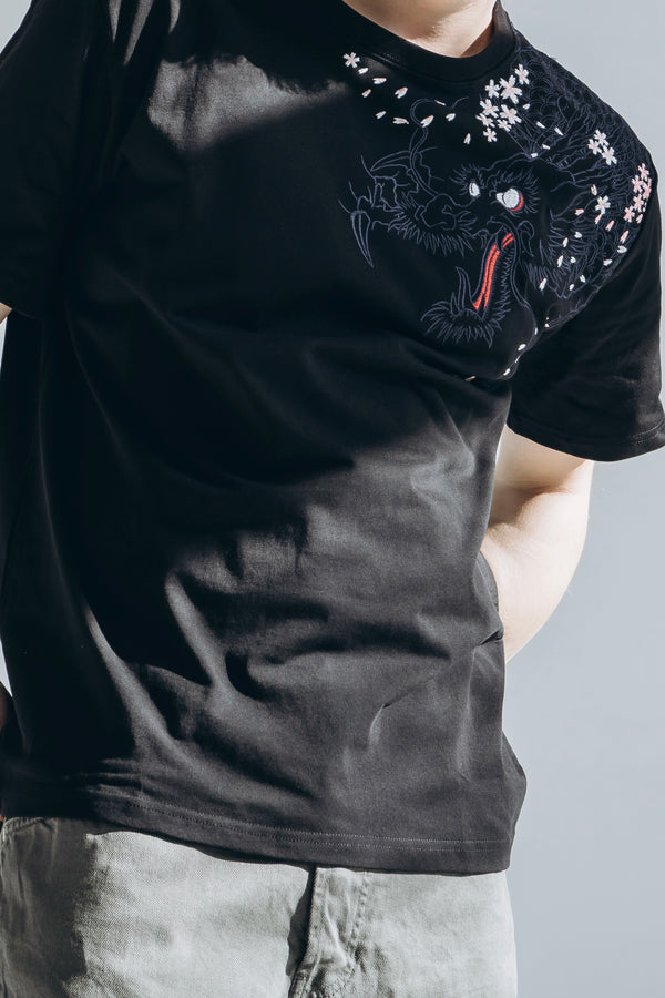 T-shirt “Black dragon”